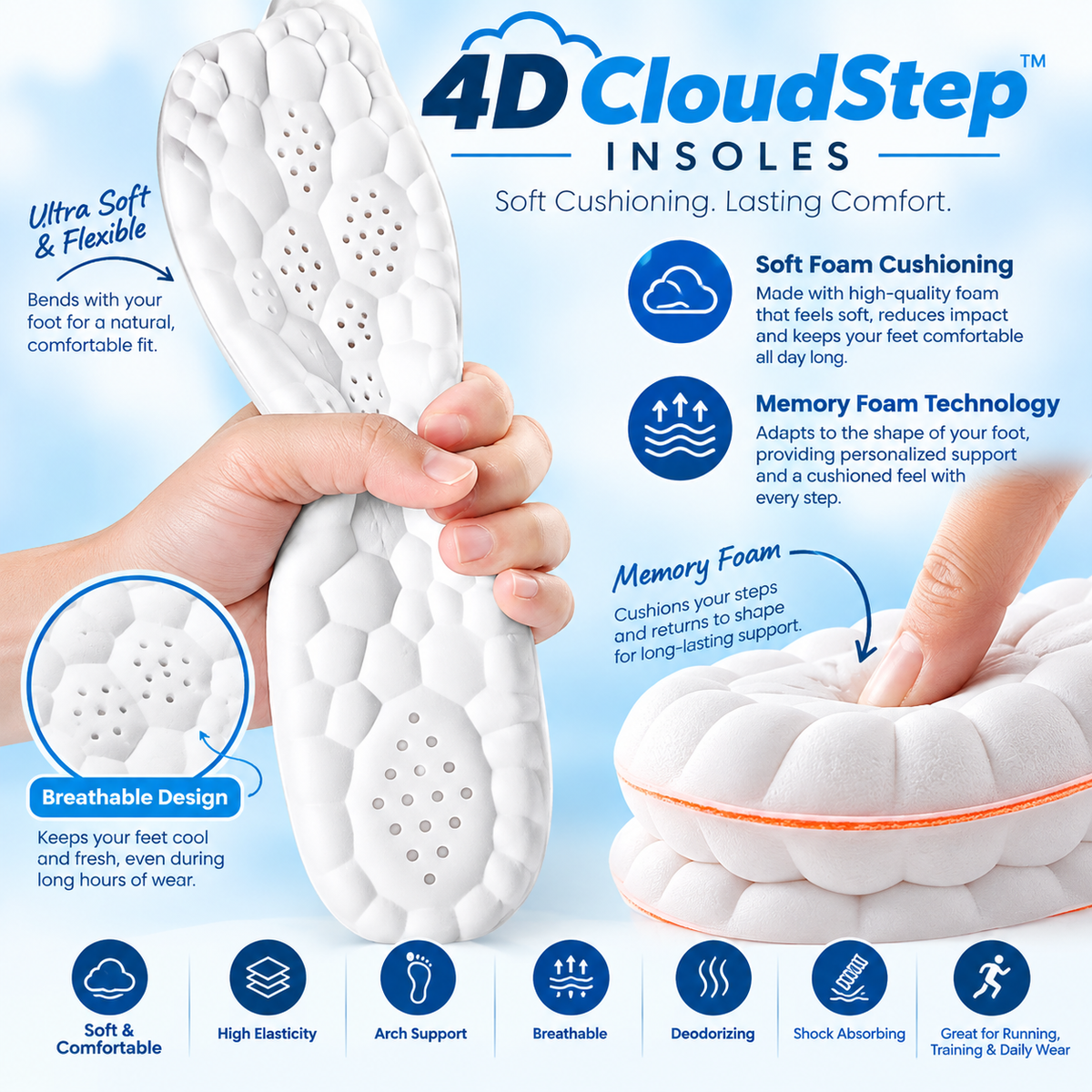 4D CloudStep™ Insoles